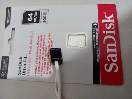 فلش مموری  سن دیسک مدل ULTRA FIT USB 3.1 CZ430 ظرفیت 64 گیگابایت