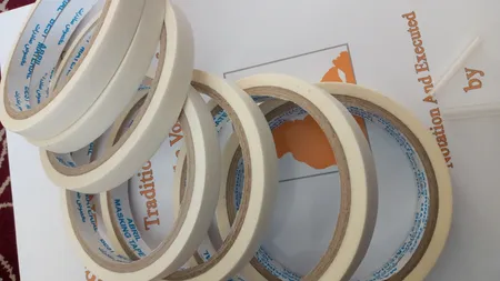 چسب کاغذی کد AB16 عرض 1 سانتی متر