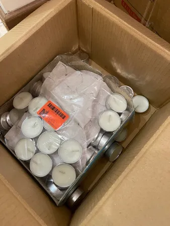 شمع وارمر رویا کندل مدل Tea Light بسته 100 عددی