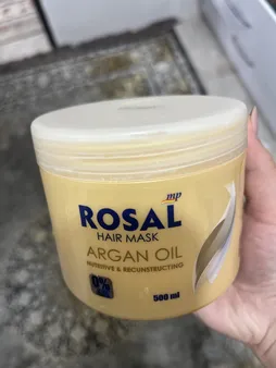 ماسک مو رزال مدل روغن آرگان حجم 500 میلی لیتر