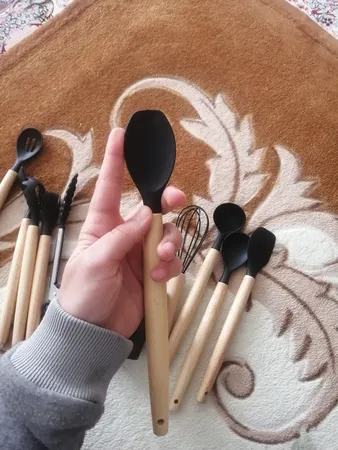 سرویس کفگیر و ملاقه 12 پارچه کیچن ست مدل UNT 2012