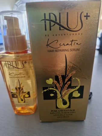 سرم مو آی پلاس مدل KERATIN حجم 100 میلی لیتر