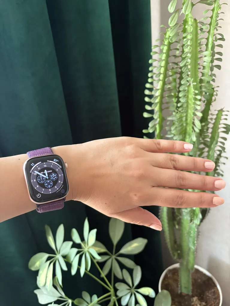 ساعت هوشمند 46 میلی‌متری اپل مدل Series 10 Aluminum با بند سیلیکونی