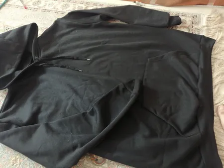 هودی مردانه کد WB182 رنگ مشکی