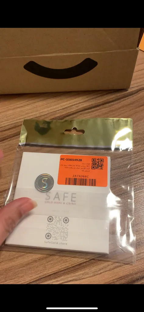 شمش طلا 18 عیار طلای سیف مدل H0.5