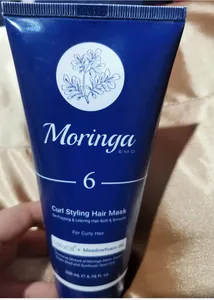 تجریه خرید ماسک مو مورینگا اِمو مدل 6 حالت دهنده فر موهای فر 200 میلی لیتر