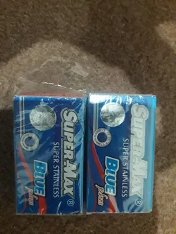 تیغ یدک اصلاح سوپرمکس مدل پلاس بسته 10 عددی