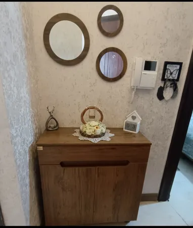 آینه  الف مدل  گرد دلسا کد 321 مجموعه 3 عددی