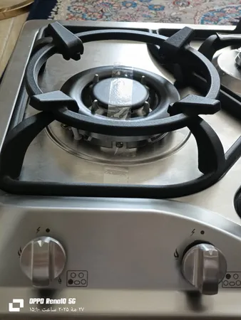 اجاق گاز صفحه ای استیل البرز مدل S-5908