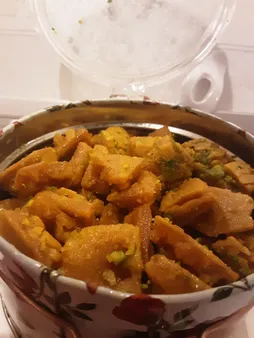 سوهان زعفرانی حبه قم - 400 گرم