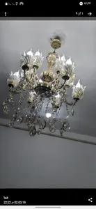 تجریه خرید لوستر 12 شعله شاهان تک کد M/6698