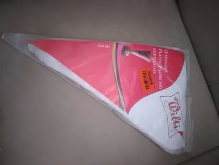 قیف خامه زن یکبار مصرف ویلتی مدل dpr100 بسته 100 عددی