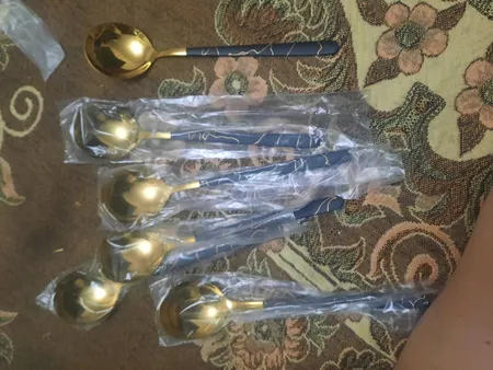 قاشق سوپ خوری کد 301 بسته 6 عددی