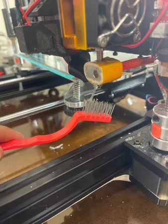 فرچه طرح مسواک بسته 3 عددی