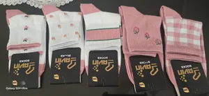 تجریه خرید جوراب زنانه پاوین مدل توت فرنگی نیم ساق بسته 5 عددی