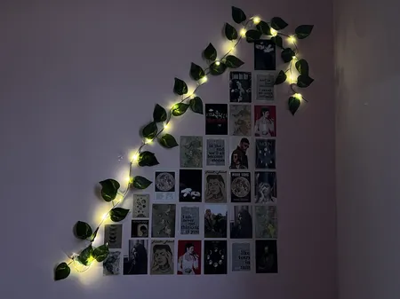 ریسه ال ای دی طرح برگ پتوس طول 2 متر