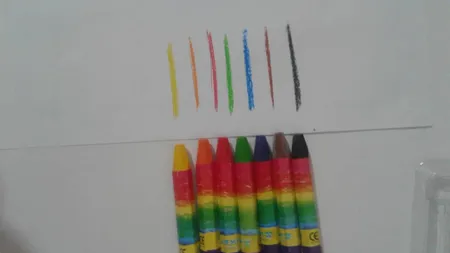 پاستل روغني هفت رنگ آريا مدل PRA كد ١٠٠١