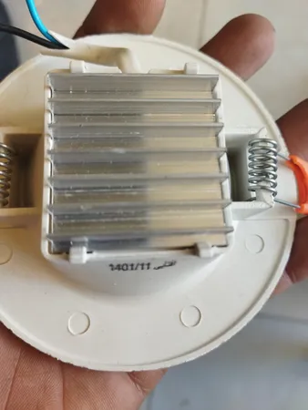 لامپ هالوژن 8 وات صبا لایت مدل بک لایت بسته 12عددی