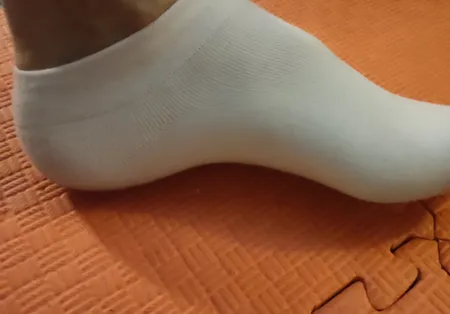 جوراب ساق کوتاه مردانه لنتر مدل مچی Cycas رنگ سفید مجموعه 6 عددی