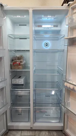 یخچال و فریزر ساید بای ساید 30 فوت ایکس ویژن مدل TS666-AWD/ASD