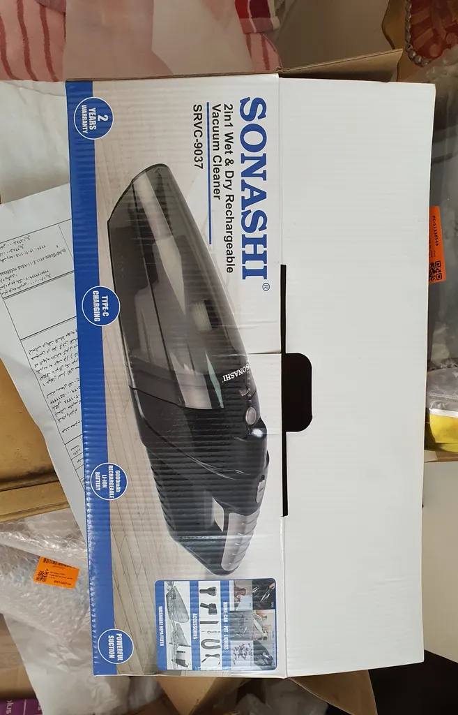 جارو شارژی سوناشی مدل SRVC-9037