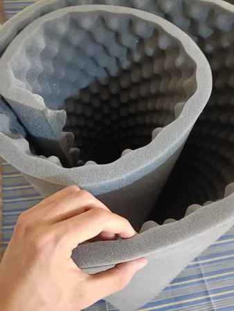 پنل آکوستیک ایران استودیو مدل شانه تخم مرغی کد 033