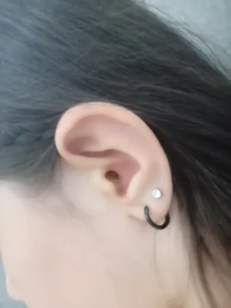 پیرسینگ گوش مدل حلقه ساده کد 07