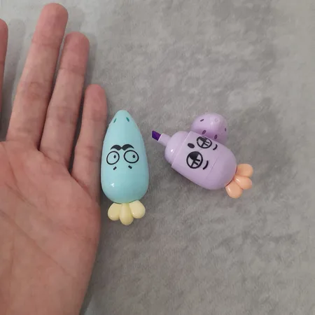 ماژیک علامت گذار طرح هویج مجموعه 6 عددی