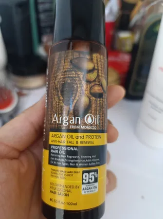 روغن مو میگ مدل Argan oil حجم 100 میلی لیتر