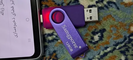 فلش مموری سمگپرس مدل OTG USB Type C ظرفیت 128 گیگابایت