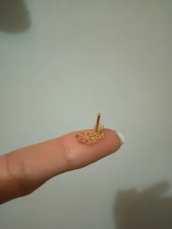 گوشواره طلا 18 عیار ماهک مدل ME0649