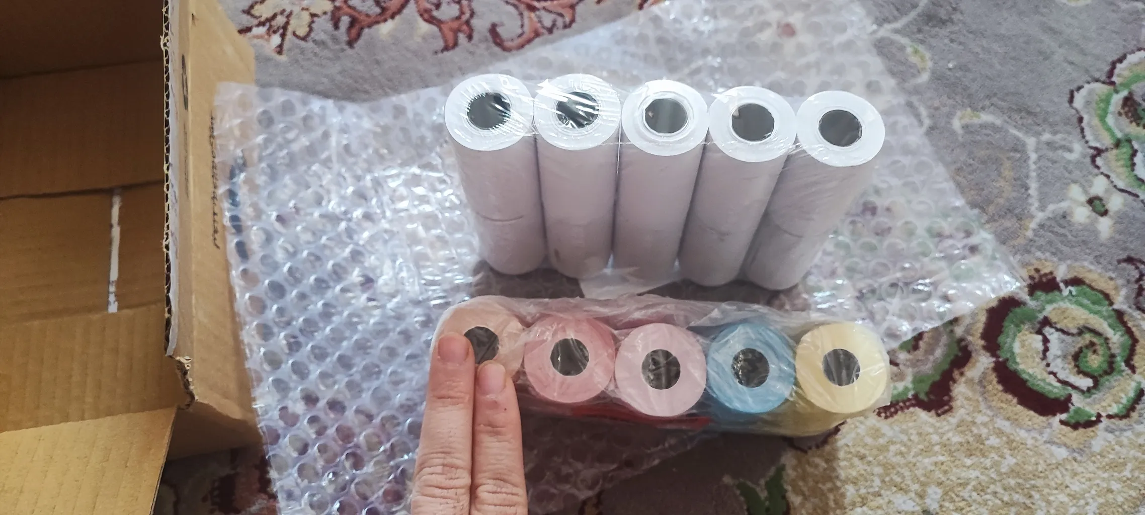 کاغذ حرارتی مدل پوز کد 39 بسته 10 عددی