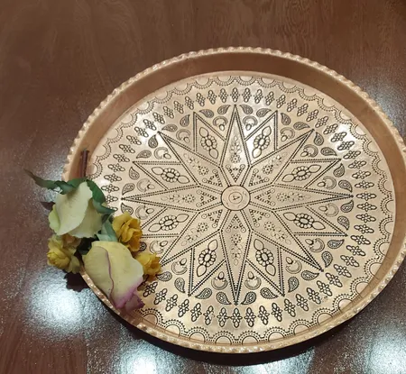 سینی مسی مس زنجان کد 4