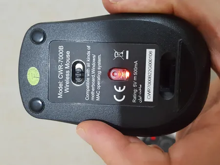 کیبورد و ماوس گیمینگ فاطر مدل CWR-7000B، سوییچ ممبران، Full-Size، نورپردازی RGB