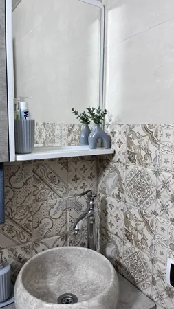 گلدان بتنی مدل پافیلی مینیمال