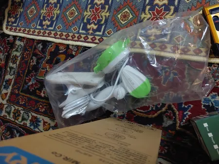 پنکه رومیزی مدل گیره ای پنج پره