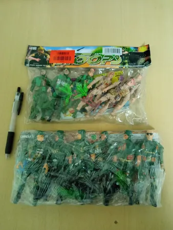 اسباب بازی جنگی طرح سرباز بسته 6 عددی