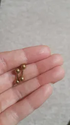 پیرسینگ گوش زنانه کد PS534 بسته 2 عددی