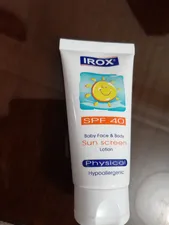 تجریه خرید لوسیون ضد آفتاب کودک ایروکس سری Physical مدل Face And Body حجم ۶۰ میلی لیتر