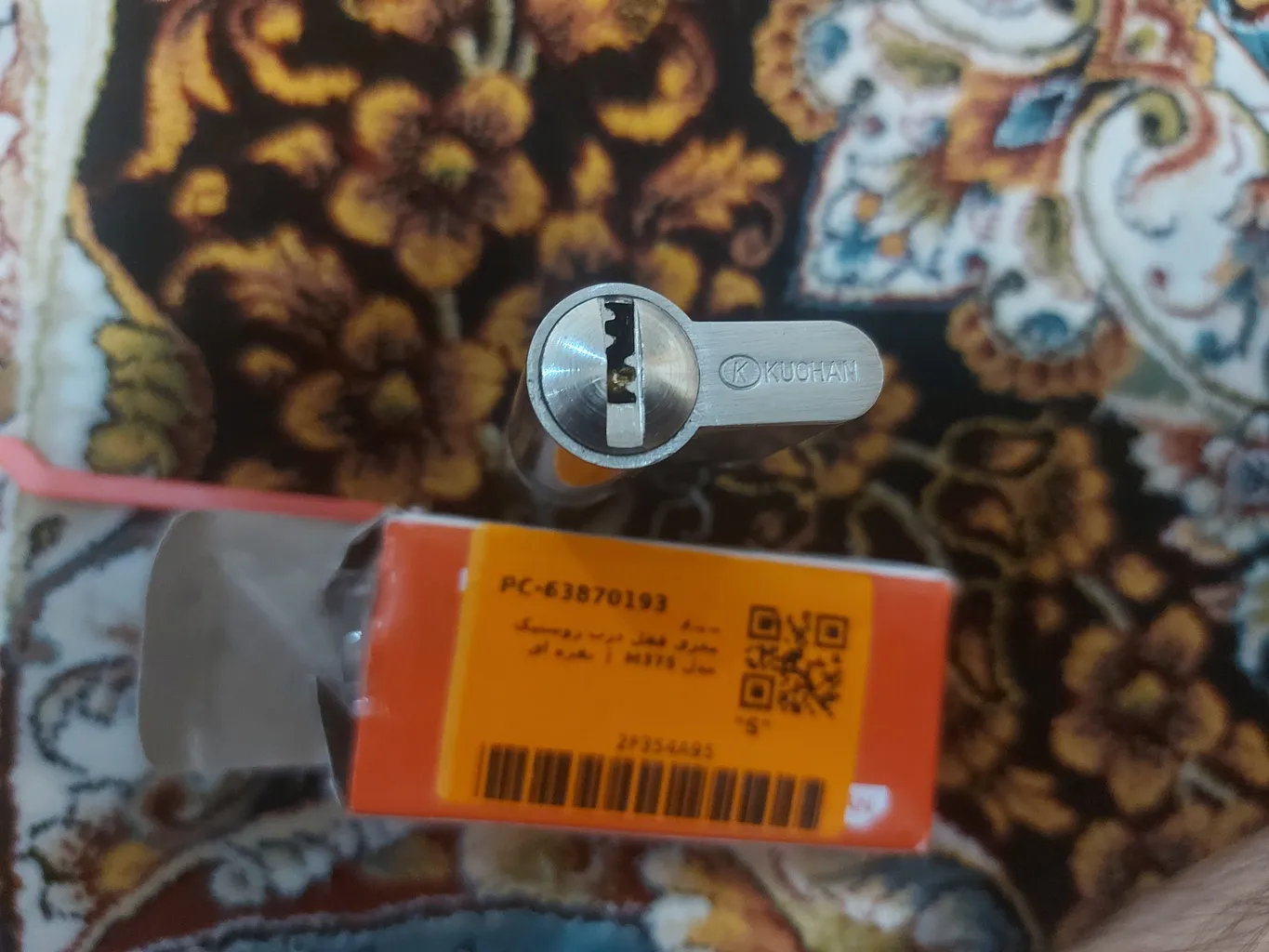 مغزی قفل درب روستیک مدل M375