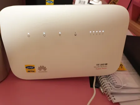 مودم 4G/TD-LTE ایرانسل مدل TF-i60 H1 همراه با سیم کارت دو قلو ایرانسل TD-LTE 4G