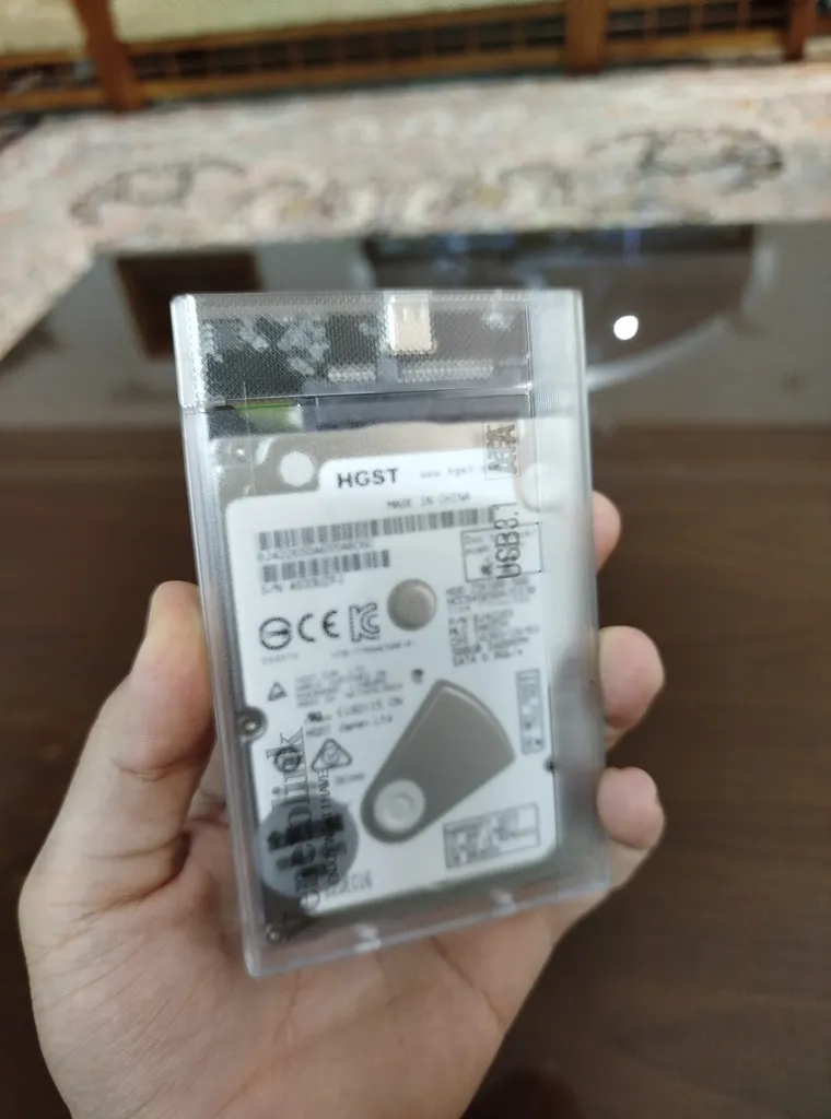 قاب هارد دیسک 2.5 اینچ اکسترنال USB-C مدل US-128