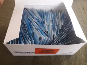 تجریه خرید پد الکلی یونی مد مدل 898 بسته 100 عددی