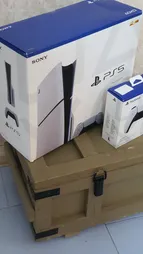 کنسول بازی سونی مدل PlayStation 5 Slim ظرفیت یک ترابایت ریجن 2016A اروپا به همراه دسته اضافی