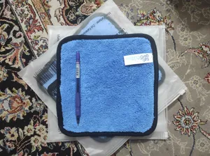 تجریه خرید دستمال نظافت خودرو کلینتون مدل سوپر میکروفایبر کد 401-CL600B بسته 3 عددی