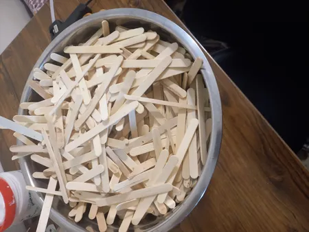 چوب بستنی مدل G12 بسته بندی 800 عددی