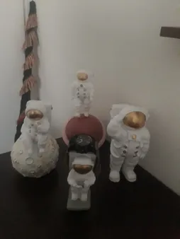 مجسمه مدل فضانورد مجموعه ۴ عددی