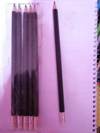 مداد مشکی فابر کاستل کد 20 بسته 6 عددی