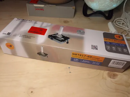 پایه سقفی ویدئو پروژکتور ان بی مدل NBT817-60