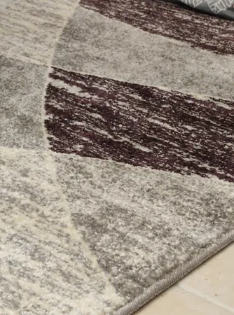 فرش ماشینی سهند کد SO09.NE زمینه گردوئی